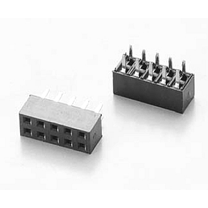 5004 (DUAL ROW) SERIES - Pin headers