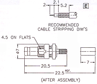 1236412A1-N-3GT30G-179U-75 - Str. Bulkhead jack - Raison Enterprise Co., Ltd.