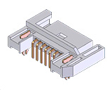 SA-XXF107122RAXX - SATA 7P Pitch=1.27mm Right Angle Male DIP Type - Kendu Technology Co., Ltd.