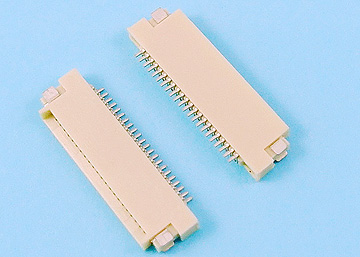 LFPCGBL121-XXR-TAND-X - FPC 0.5mm H:1.5 NON-ZIF SMT  R/A  Dual Contact Type Connector - LAI HENG TECHNOLOGY LTD.