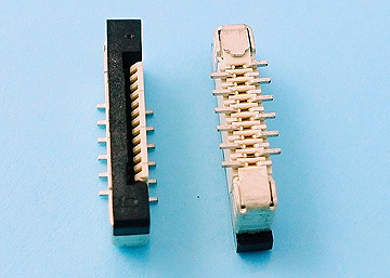 LFPC-K841-N-XX-XX-X - FPC 0.5mm H:2.0 Push-Pull SMT Vertical Connector Normal Type - LAI HENG TECHNOLOGY LTD.
