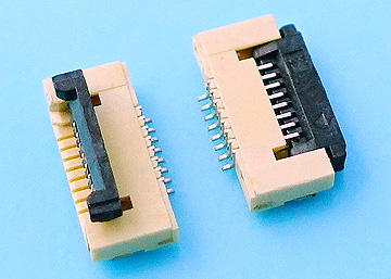 LFPC0512-XXRL-TAX - FPC 0.5mm H:1.2 Cover Lift SMT R/A Upper Contact Type Connector - LAI HENG TECHNOLOGY LTD.