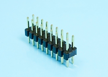 2.0mm Pin Header H:2.0 W:4.0 Dual Row Straight DIP Type
