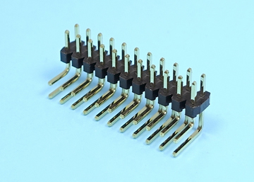 2.0mm Pin Header H:1.5 W:4.0 Dual Row Down Angle DIP Type