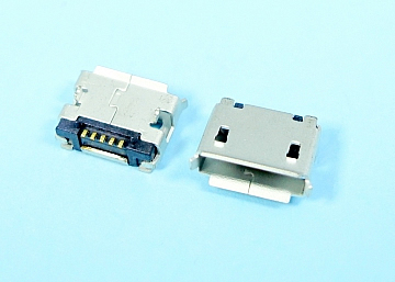 LMCUB-22UBH051122LXX - MICRO USB AB TYPE 5Pin Female SMT  Shell DIP, With Post - LAI HENG TECHNOLOGY LTD.