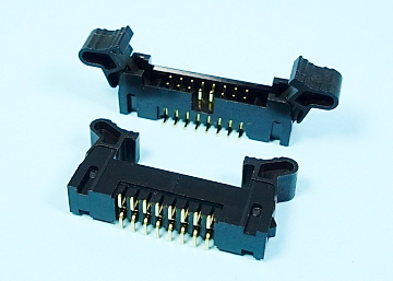 2.0 mm Pitch Box Header With Short Latches SMT Type