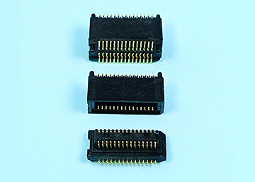 0.50mm(0.0197") Pitch Board To Board Connector SMT Type  Male+Female H=4.50mm,Pegs