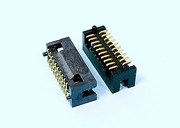 1.27 mm Pitch Box Header  H:5.7 SMT(5.5) Type, With Peg