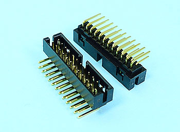2.0  mm Pitch Box Header H:6.4 Right Angle Type(Mox )