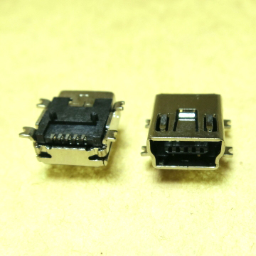 3213-BS1E-30UB - USB MINI B CONNECTOR CONTACT-SMT, SHIELD-SMT - Leamax Enterprise Co., Ltd.