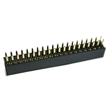 2162B1 - FEMALE HEADER PITCH:1.27*1.27MM DUAL ROW / STRIGHT - Leamax Enterprise Co., Ltd.