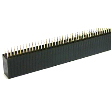 2162C2 - FEMALE HEADER PITCH:1.27*2.54MM DUAL ROW / STRIGHT - Leamax Enterprise Co., Ltd.