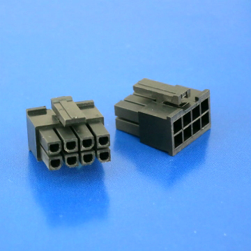 Wafer 3.0mm Dual Row Male Black Housing