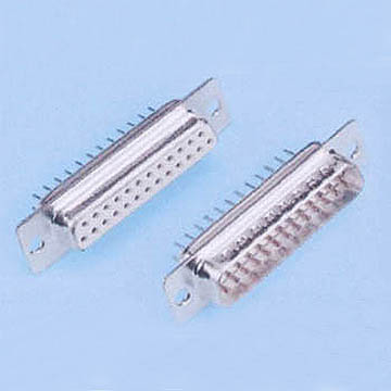3222 CONNECTOR 180° DIP P.C.B TYPE<br> (STAMPED CONTACT)