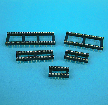 2121-XXXE - I.C Socket  Machine Pin  Pitch:2.54mm RoHS - Leamax Enterprise Co., Ltd.