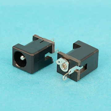 3275-3PAV / 3275-3PBV - DC Power JACK 3PIN KINK 2.0mm AND 2.5mm VERTICAL TYPE - Leamax Enterprise Co., Ltd.