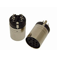 PND34-11 - MINI DIN FEMALE MOLDED(WG) - Chang Enn Co., Ltd.