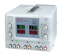 PW-3033R - ( 30V/3A x 2 + 5V/3A Toroidal Transformer + 4 Displays ) - Pintek Electronics Co., Ltd.