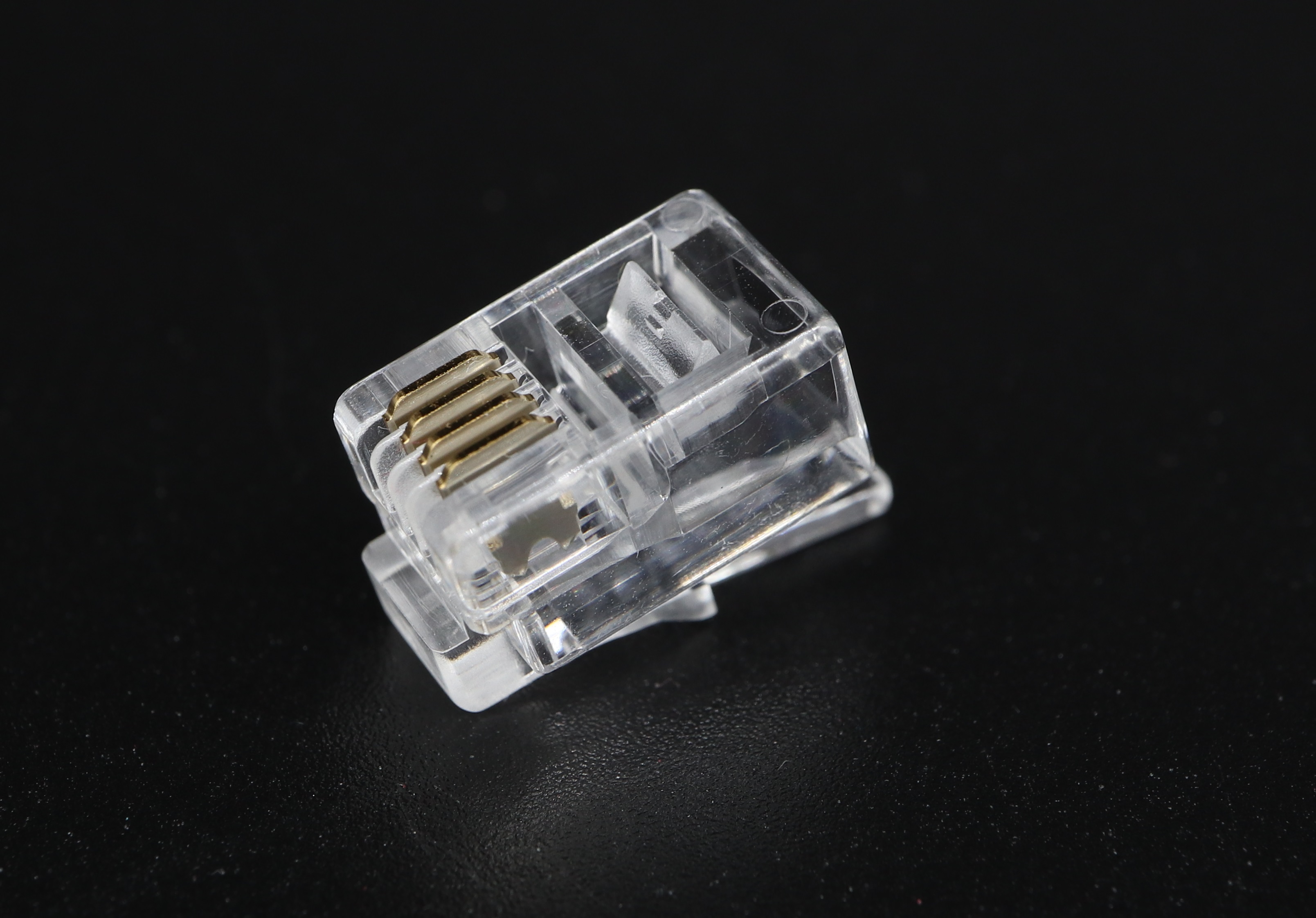 P4-002 - RJ9 Modular Plug  4P4C-R - Plug Master Industrial Co., Ltd.