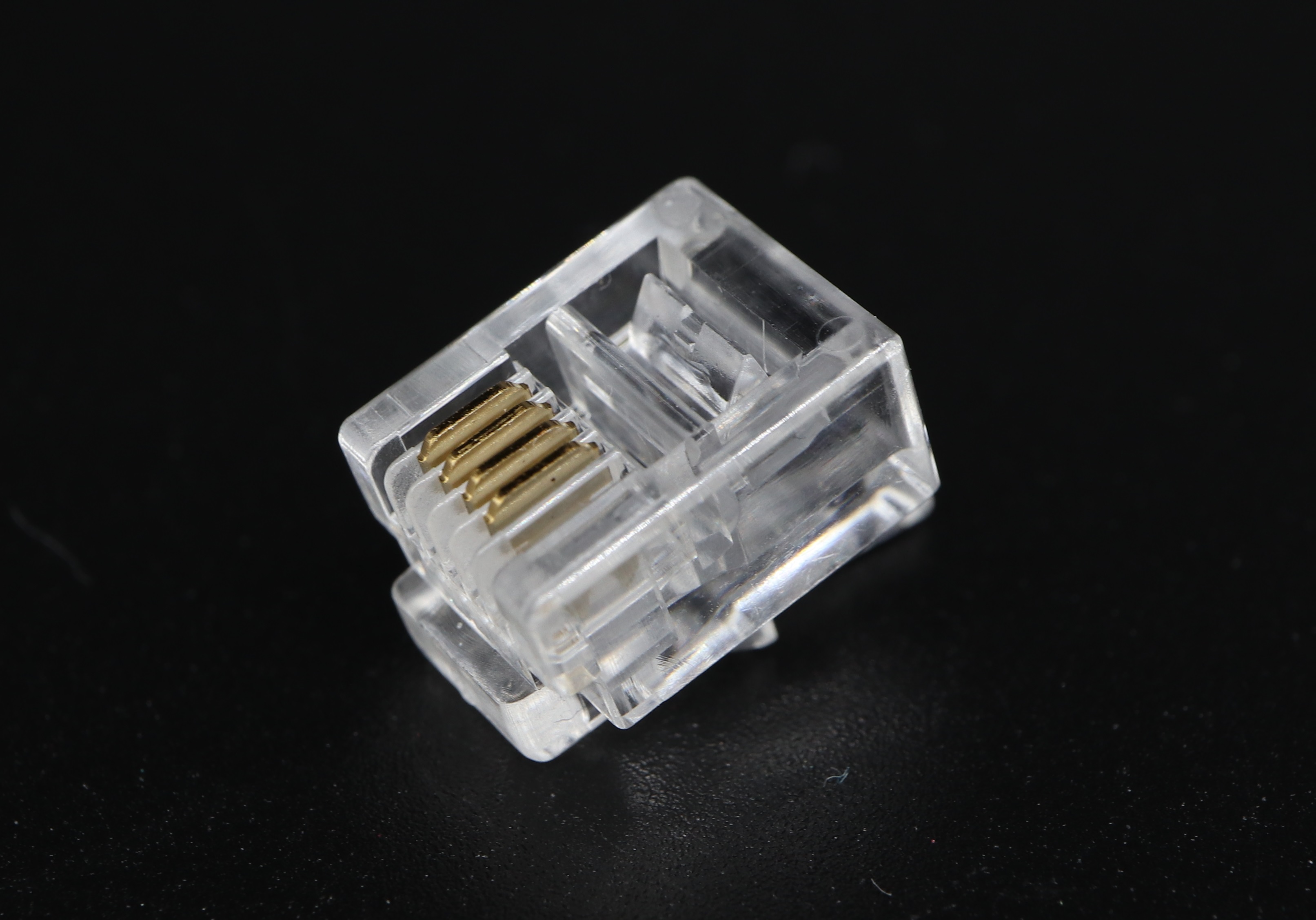 P6-003 - RJ11 Modular Plug 6P4C-F UTP - Plug Master Industrial Co., Ltd.