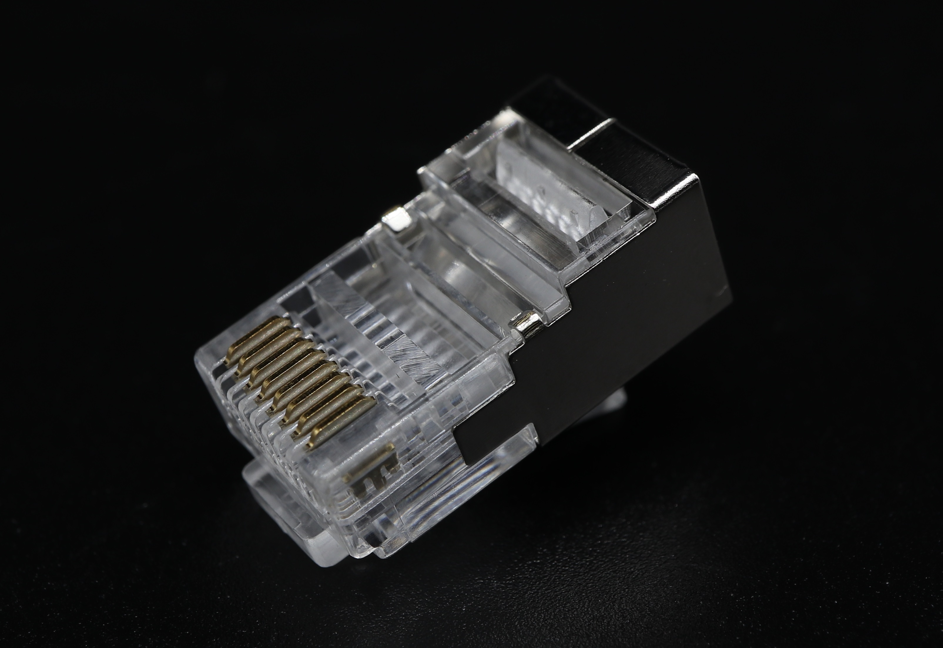 P8-003 - C5E 8P8C-R STP RJ45 Modular Plug - Plug Master Industrial Co., Ltd.