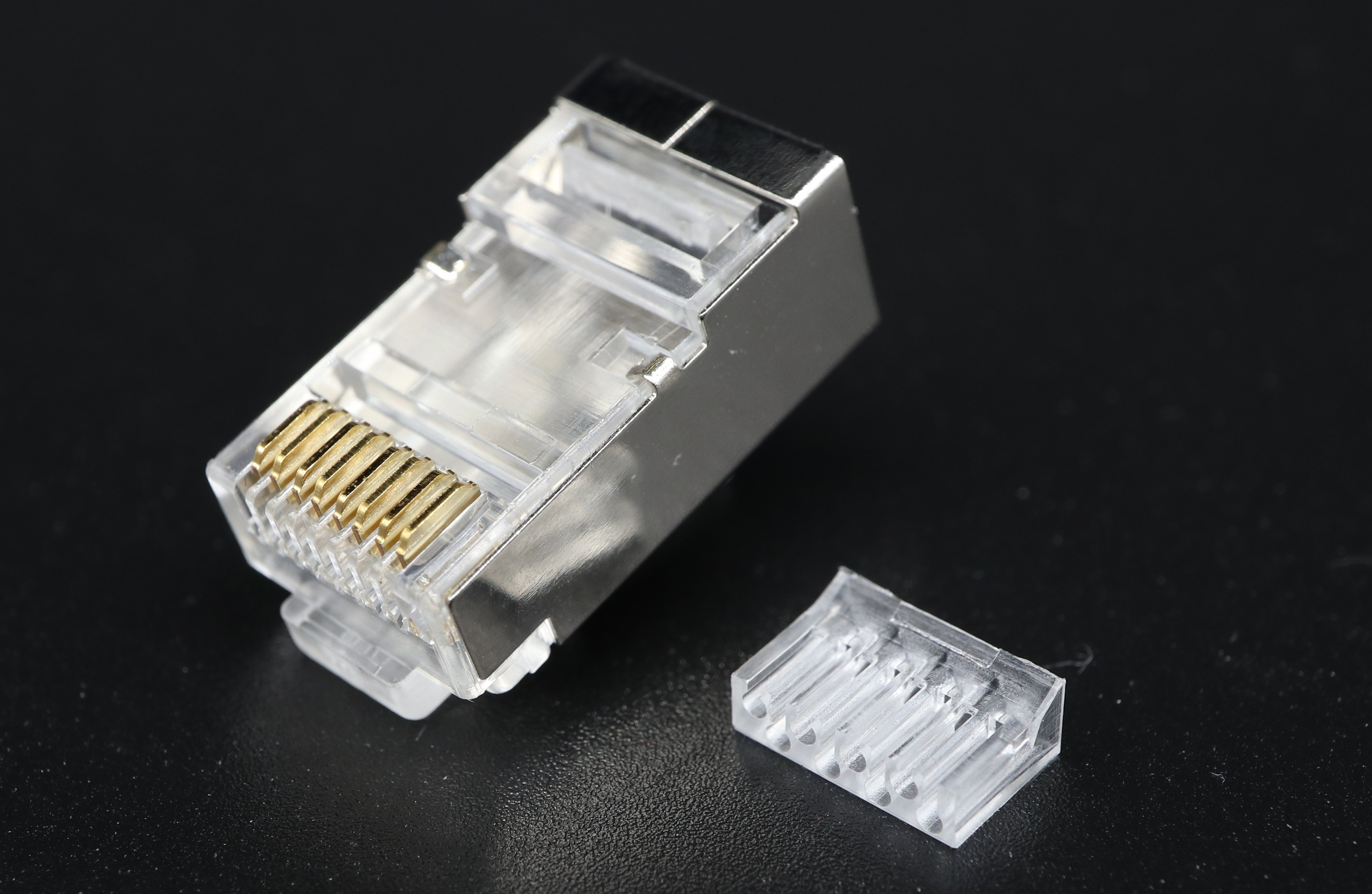 P8-031 - C6 8P8C-F STP RJ45 Modular Plug - Plug Master Industrial Co., Ltd.