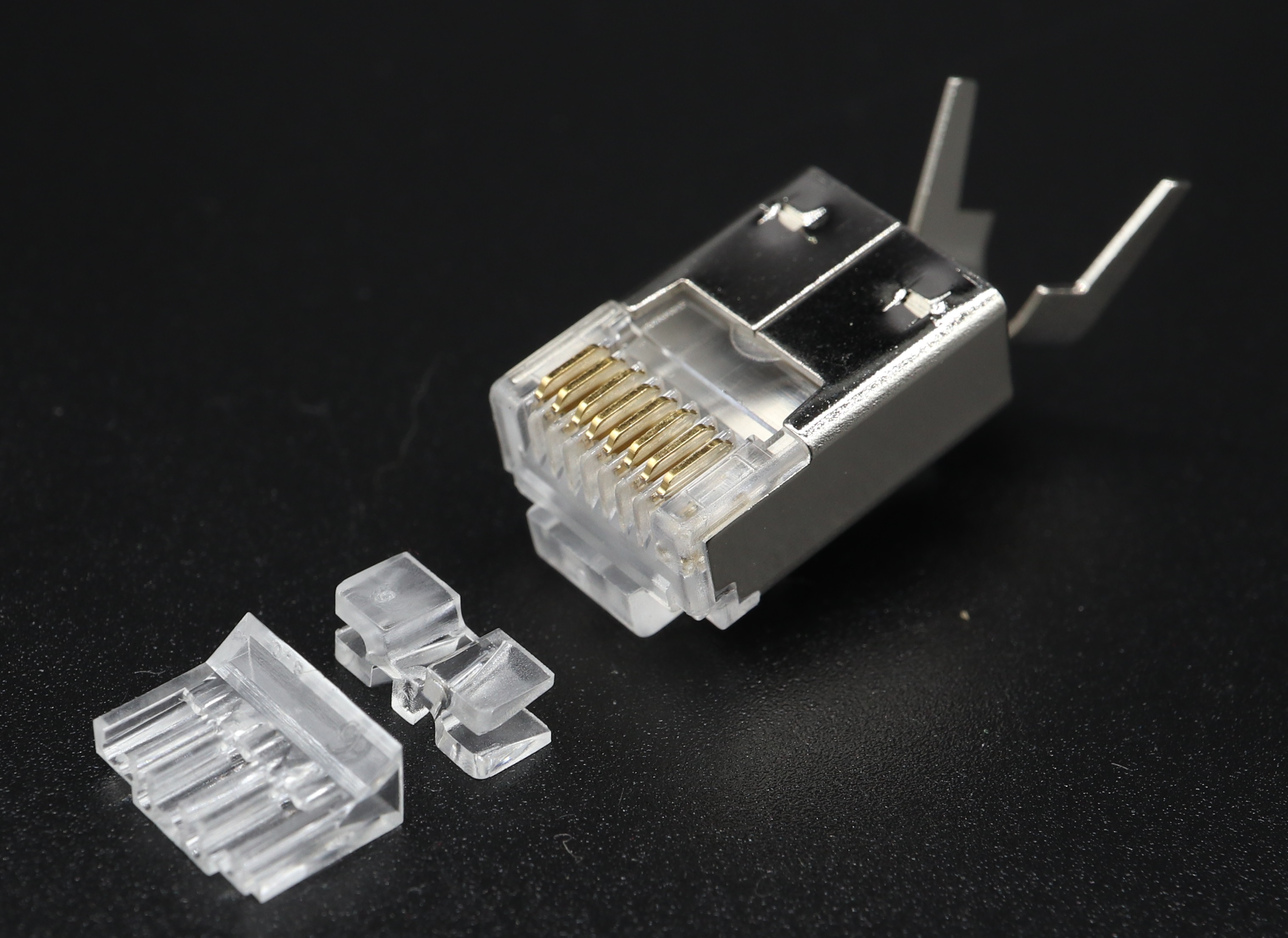 P8-M15 - C6A M-8P8C-F STP RJ45 Modular Plug - Plug Master Industrial Co., Ltd.