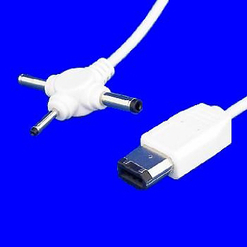 iPod IEEE1394 CHARGE CABLE - IEEE1394 6P TO DC PLUG X 3 - Send-Victory Corp.