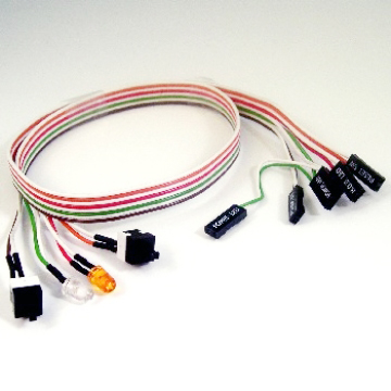 Case panel - Wire harnesses