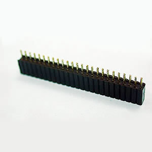 F204B - Single Row 02 to 50 Contacts Straight Type - Townes Enterprise Co.,Ltd