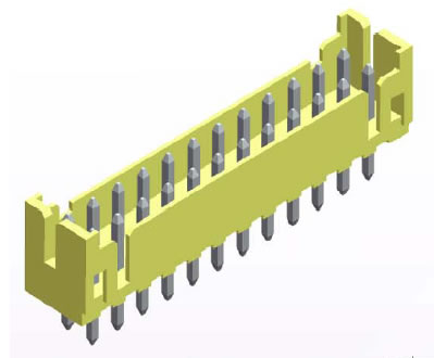 2.0mm Pitch Wafer Dual Row Vertical Dip Type