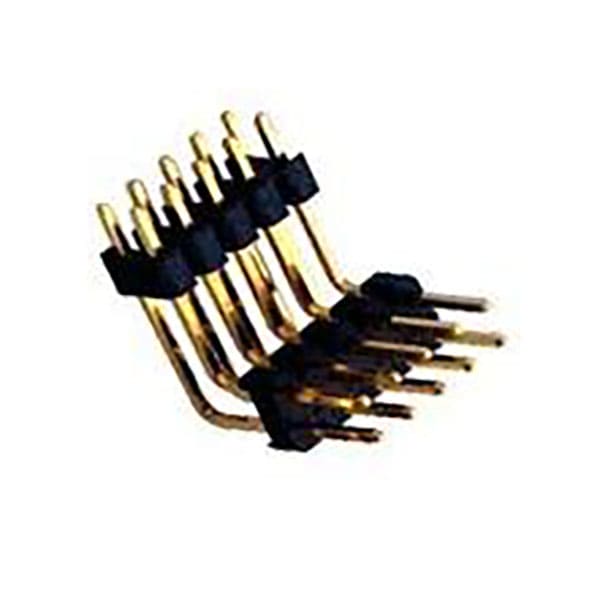 E49 - Pin Header Single & Dual Row Dual Body Right Angle DIP TYPE ( Up-Right ) - Unicorn Electronics Components Co., Ltd.