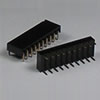  2801-NA SERIES SINGLR ROW RIGHT ANGLE PCB CONNECTORS  