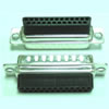   DCH SERIES (PLUG&SOCKET) D-SUBMINIATURE CONNECTOR EMPTY CRIMP SHELL WITH MALE & FEMALE TYPE 