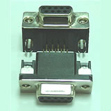   DPRM3 SERIES (PLUG&SOCKET) D-SUBMINIATURE CONNECTOR P.C.B MOUNT RIGHT ANGLE WITH MALE & FEMALE TYPE  - Vensik Electronics Co., Ltd.