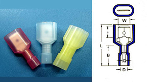 281638FNM - Connector terminals