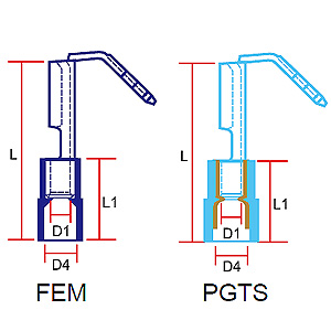  - Connector terminals