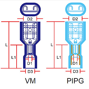  - Connector terminals