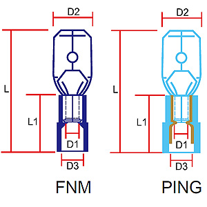  - Connector terminals