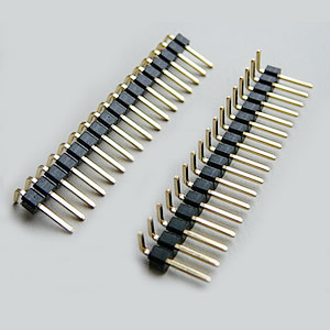 2.54 mm Single Row Right Angle Pin Headers