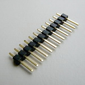 25409WMS-X-X-X - 2.54 Single Row Straight Angel Header - YIYANG ELECTRIC CO., LTD
