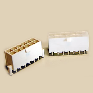42001WS-X-X-X-X-X-X - 4.2mm Mini-fit Straight Angle Dual Row Header - YIYANG ELECTRIC CO., LTD